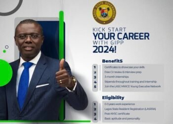 Lagos State Graduate Internship Placement Programme (GIPP) 2024