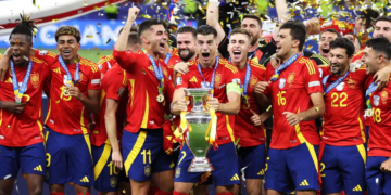 ENGLAND 1-2 SPAIN – NICO WILLIAMS AND LAMINE YAMAL SPARKLE AS SPAIN OUTCLASS ENGLAND TO WIN EURO 2024 FINAL