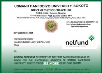 NELFUND ALERT IN SOKOTO …