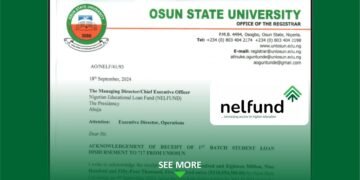 Osun State University Receives N218,954,500 Student Loan