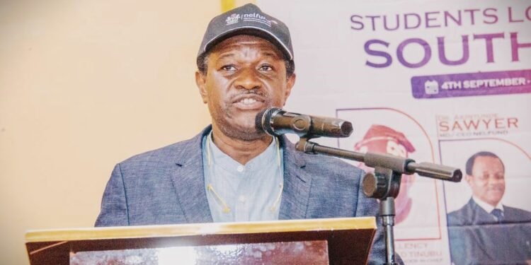 NELFUND MD Takes Sensitisation Train to the East