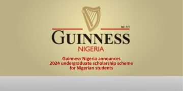 APPLY: Guinness Nigeria announces 2024 undergraduate scholarship scheme for Nigerian students