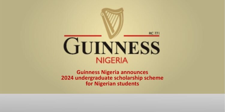 APPLY: Guinness Nigeria announces 2024 undergraduate scholarship scheme for Nigerian students