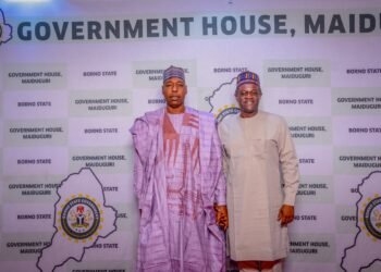 Nelfund MD visits Borno governor to strengthen student loan initiative