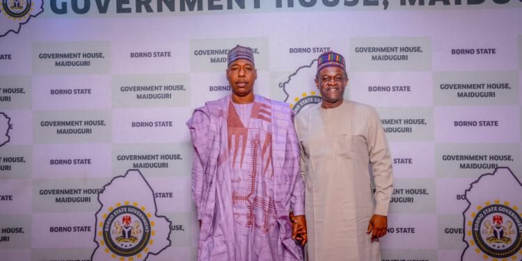 Nelfund MD visits Borno governor to strengthen student loan initiative