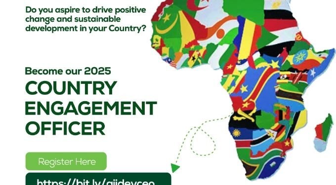 AIIDEV Africa seeks country engagement officers across 54 African nations