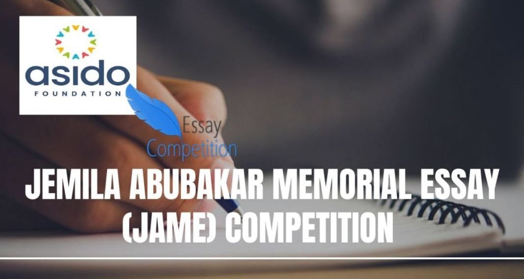 2025 Jemila Abubakar Memorial Essay Competition for Nigerians