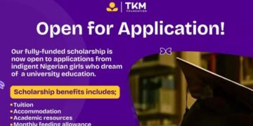Apply: TKM Foundation Scholarship 2024 For Nigerians | Fully Funded