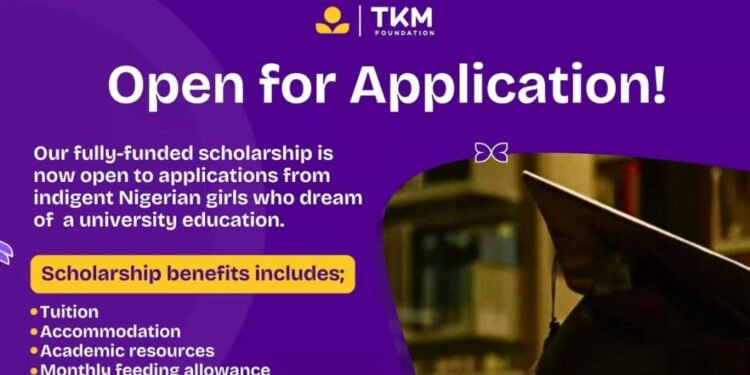TKM Foundation Scholarship 2024 for Nigerians (Fully Funded)