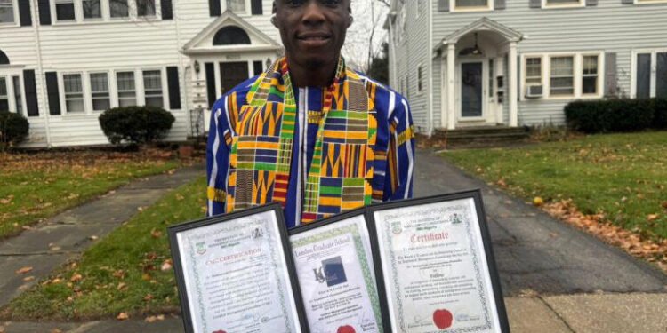 Nigerian who wrote WAEC 17 times bags distinction from London school
