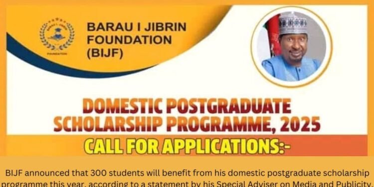 Senator Barau Jibrin Foundation Scholarship for Nigerians 2025