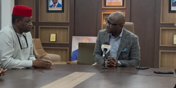 NELFUND MD, Edo Education Commissioner Attend Edo State Polytechnic Matriculation, Seek Royal Support for Educational Initiatives