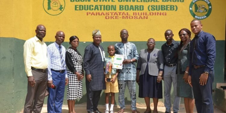 Ogun SUBEB Celebrates Young Mathematics Champion