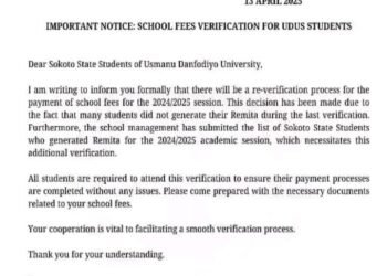 Sokoto State Government to Conduct Fresh Verification Exercise For Indigenous Students