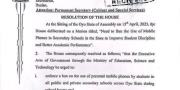 Oyo State Bans Mobile Phones in Schools to Enhance Discipline, Academic Excellence