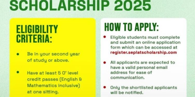 Apply: NNPC/Seplat JV National Undergraduate Scholarship 2025 Now Open